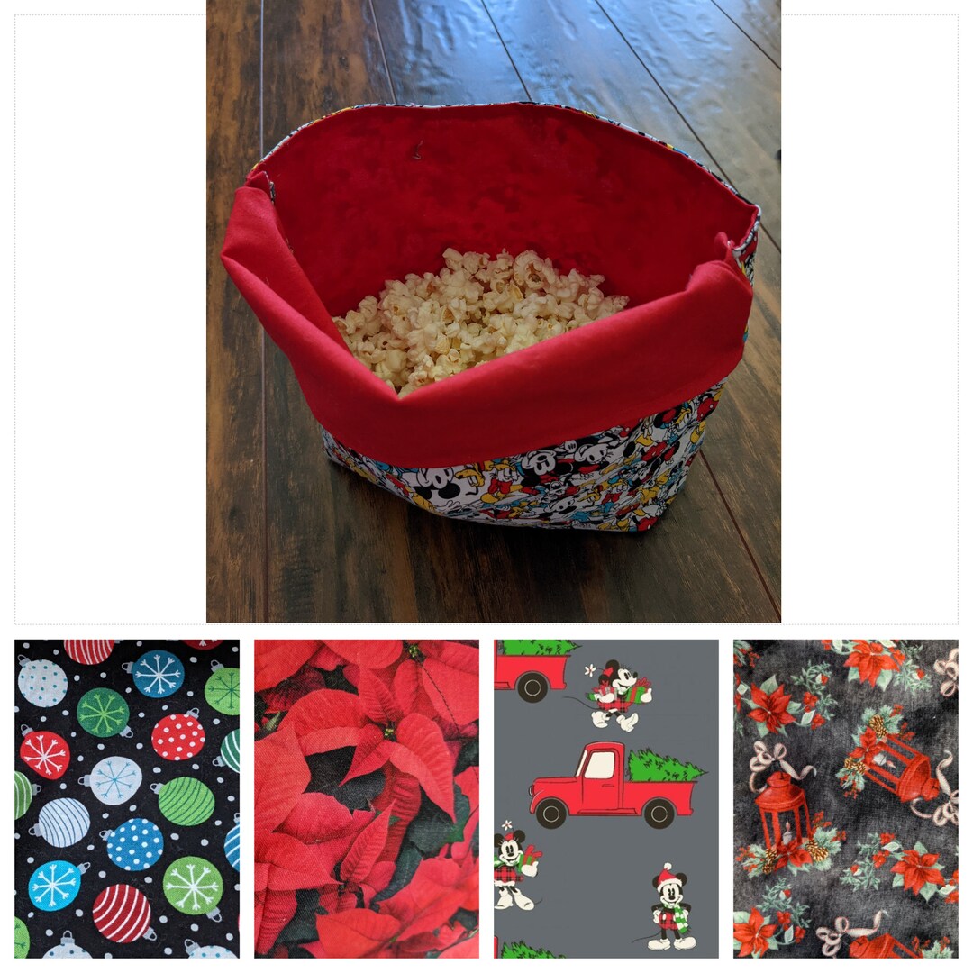 Reusable Microwavable Popcorn Bags Etsy