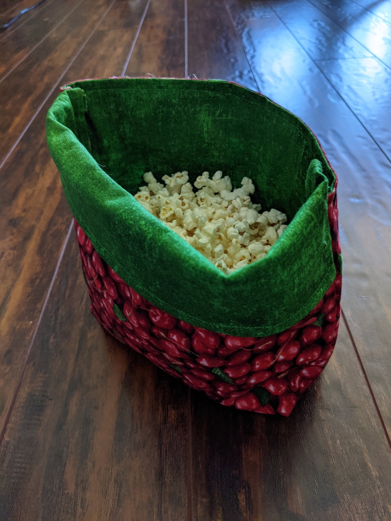 Reusable Microwavable Popcorn Bags Etsy