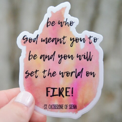 St Catherine of Siena Quote Printable Catholic Saint Quotes - Etsy