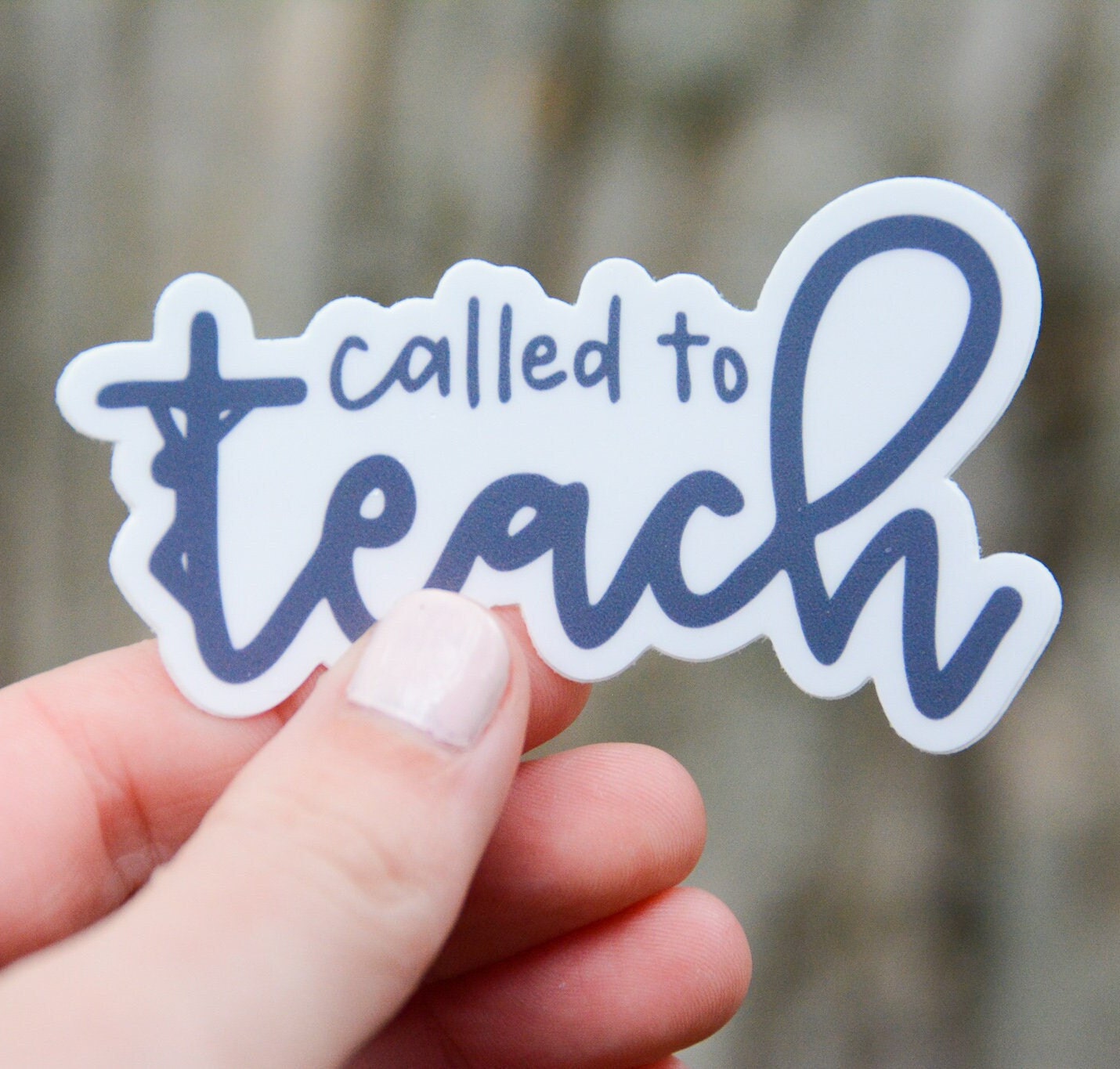 Called to Teach Vinyl Sticker | Catholic Saint Quote Sticker | Catholic Teacher Gift | Catholic School Appreciation | Catholic Homeschool.
