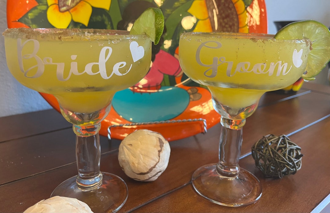 Margarita Glass Yucatan Style, Bridal Party, Bridal Shower