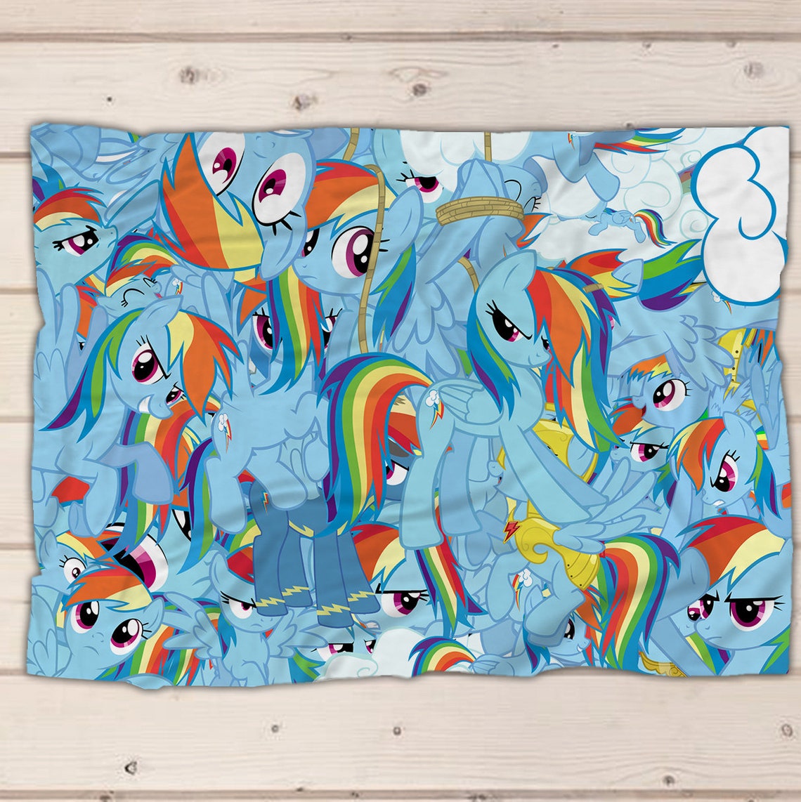 My little pony blanket Pony fleece blanket soft blanket Etsy