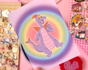 Figment postcard print