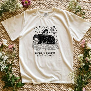 Birth Is Better With a Doula Shirt, Doula Shirt, Doula T-shirt, Doula Gift, Doula Thank You, Vintage Doula Shirt, Birthworker Shirt