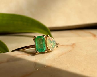 ビンテージ　オパール　クラスターリング　9金　1960年 ビンテージ オパール クラスターリング 9金 1960年 Yahoo