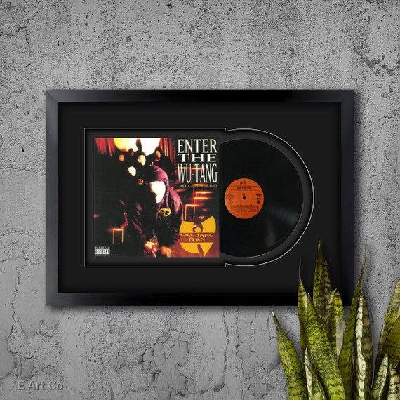 Wu-tang Clan, Enter the Wu-tang, Vinyl LP Record Framed and Ready
