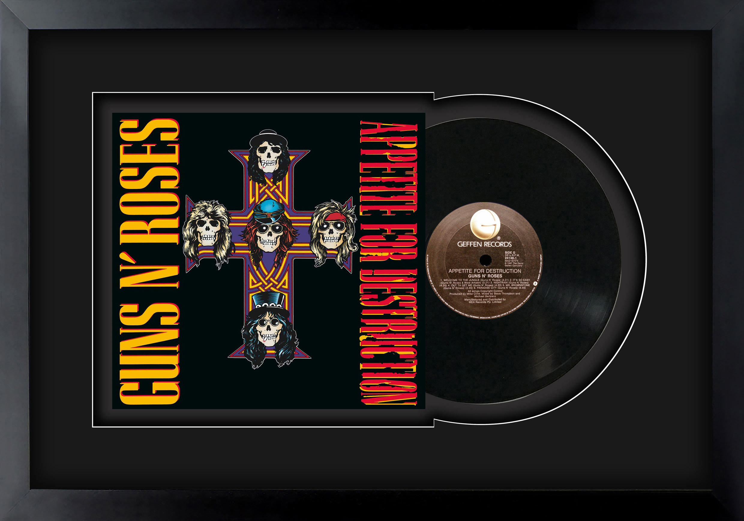 guns and roses appetite for destruction album