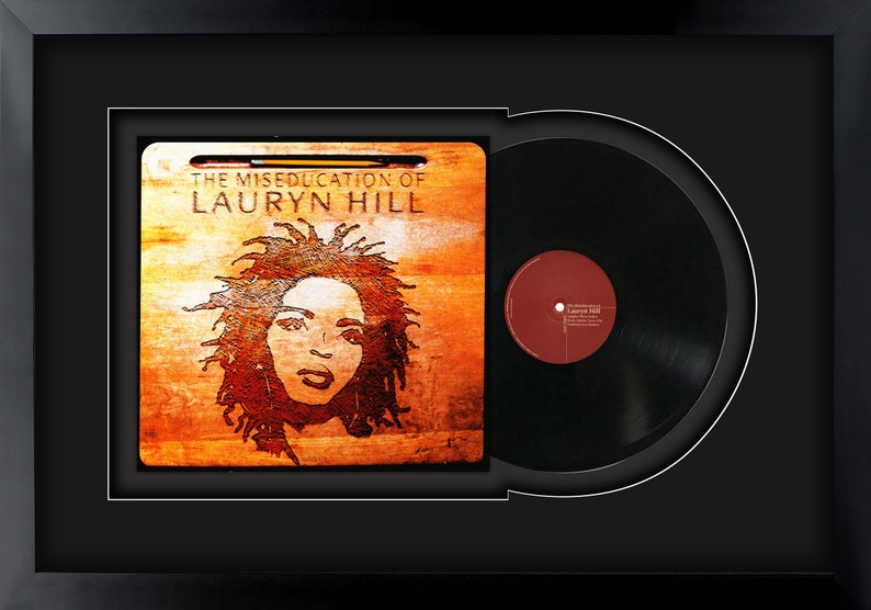 Framed Lauryn Hill the Miseducation of Lauryn Hill Vinyl Album Art