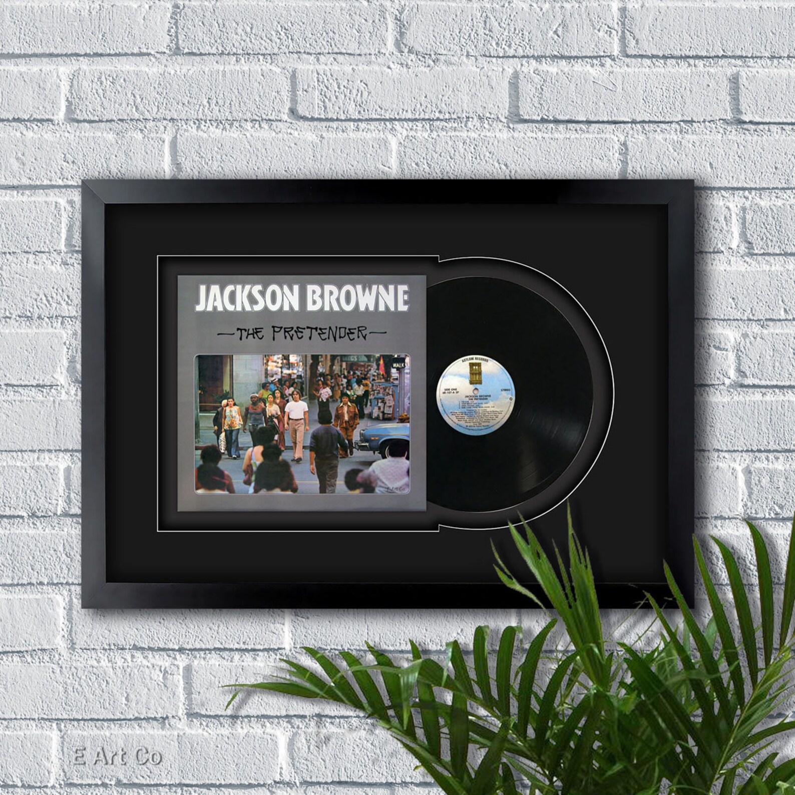 Jackson Browne the Pretender Vinyl LP Record Framed and Etsy