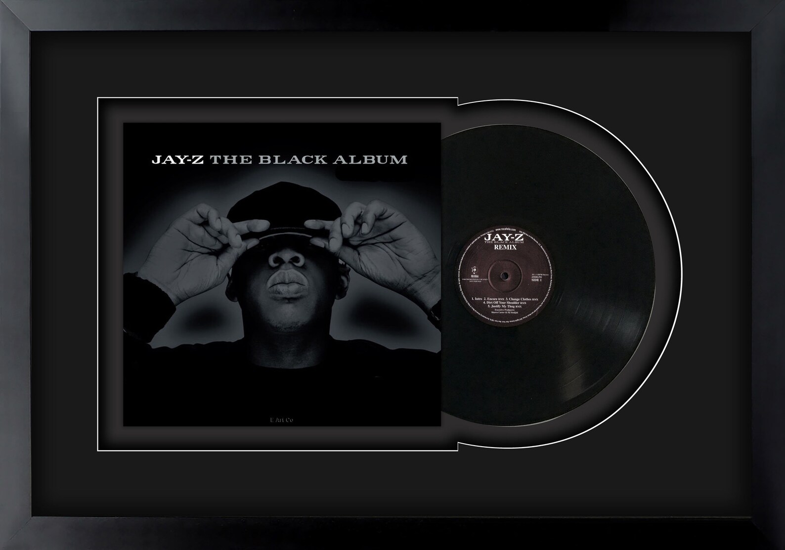 Jay Z the Black Album Vinyl LP Record Framed and Ready to Etsy Jay Z the Black Album Vinyl LP Record Framed and Ready to Etsy