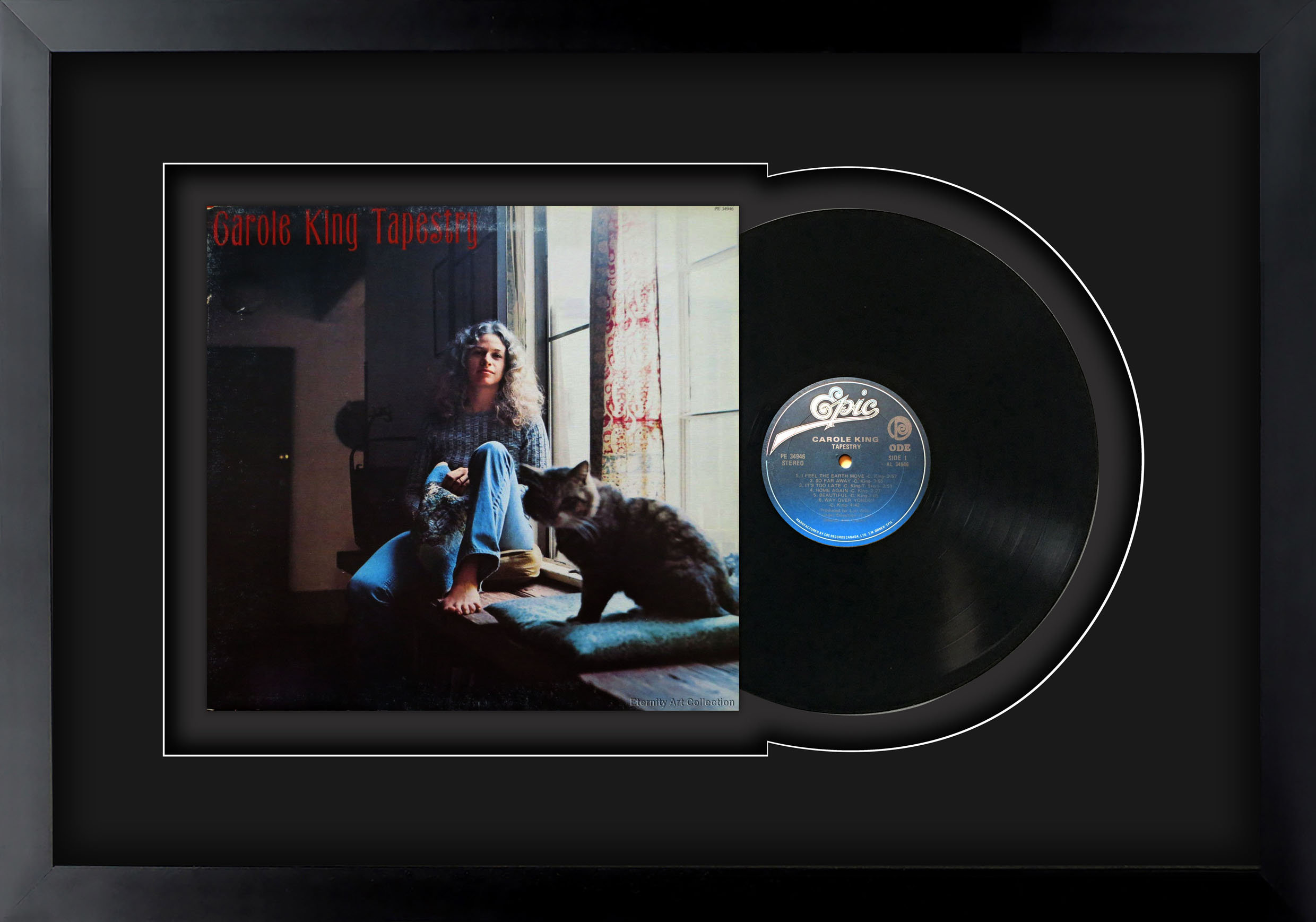 Tapestry by Carole King Vinyl LP Record Framed and Ready to Etsy UK