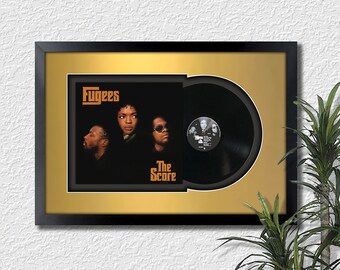 The Fugees , Score, Vinyl LP Record Framed and Ready to Hang