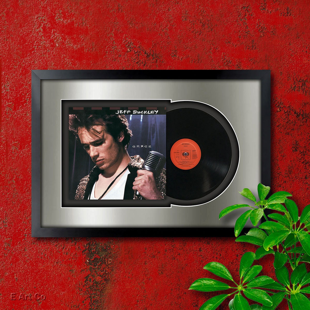 Grace Jeff Buckley Vinyl LP Record Framed and Ready to Etsy