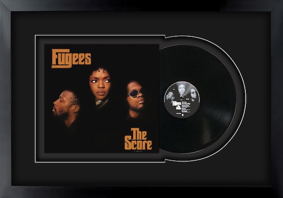 The Fugees , Score, Vinyl LP Record Framed and Ready to Hang