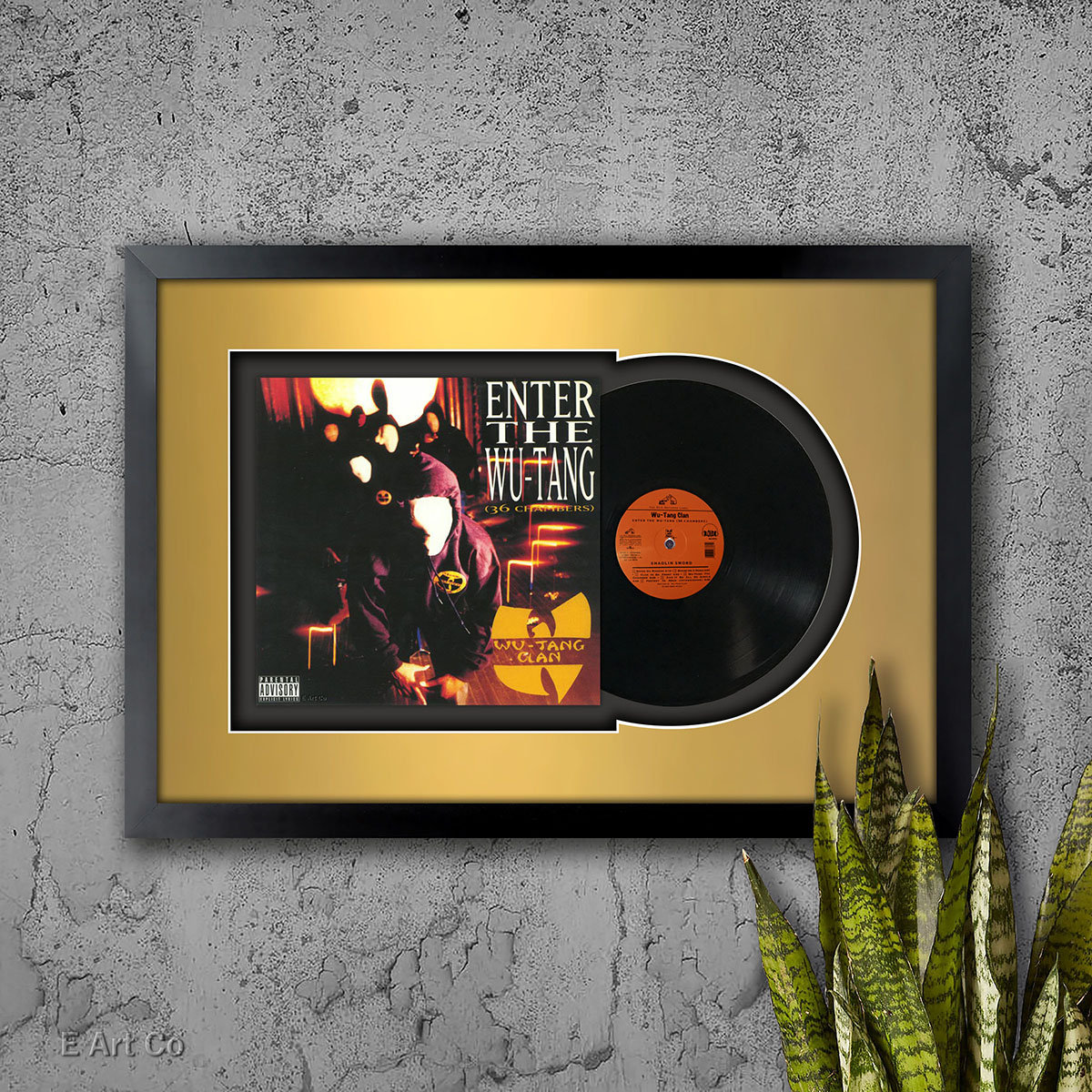 WuTang Clan Enter The WuTang Vinyl LP Record Framed and Etsy.de WuTang Clan Enter The WuTang Vinyl LP Record Framed and Etsy.de