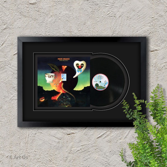 Nick Drake, Pink Moon Vinyl LP Record Framed and Ready to Hang
