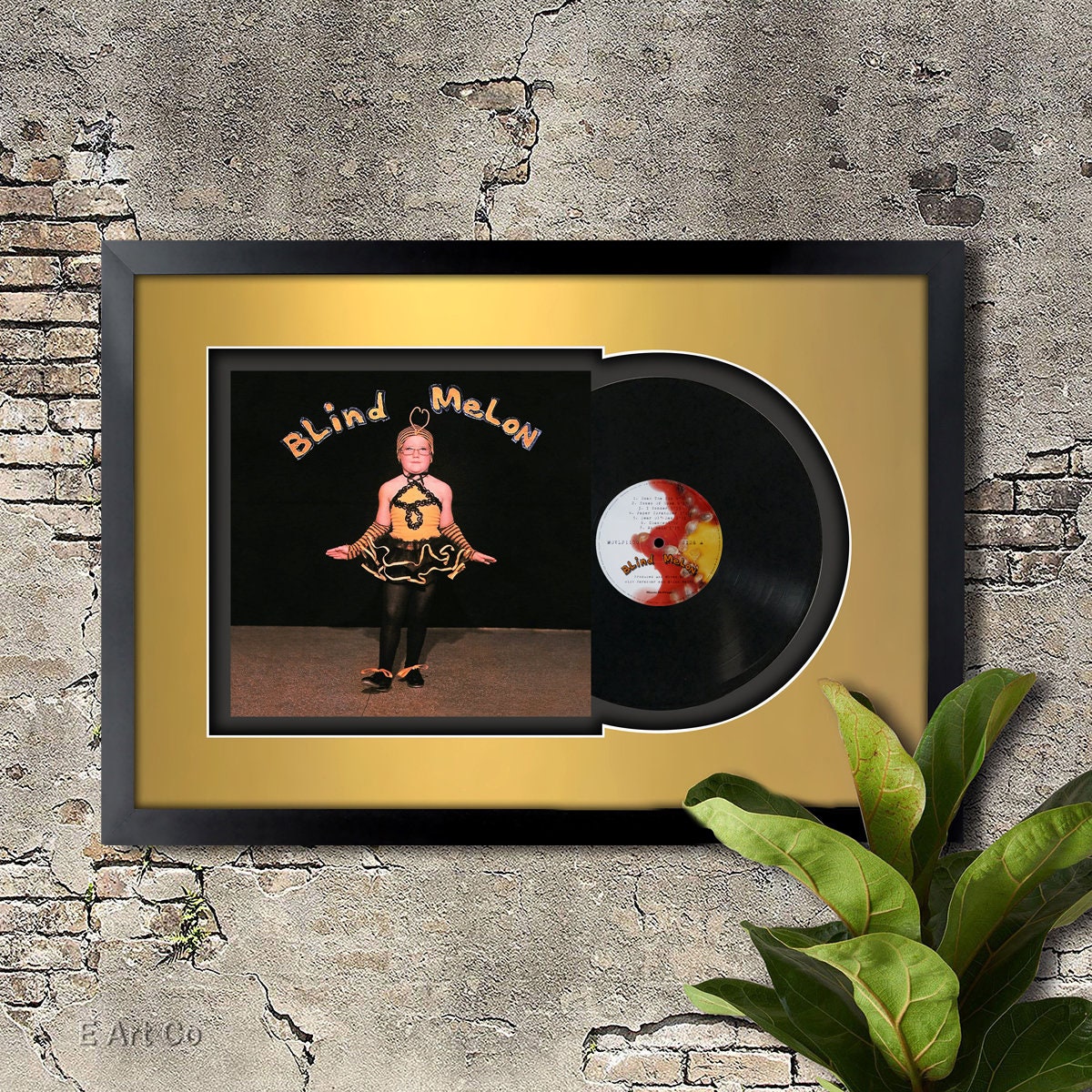 Blind Melon by Blind Melon , Vinyl LP Record Framed and