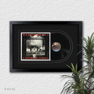 Sandinista, The Clash , Vinyl LP Record Framed and Ready to Hang, Music Gift, Display, Wall art
