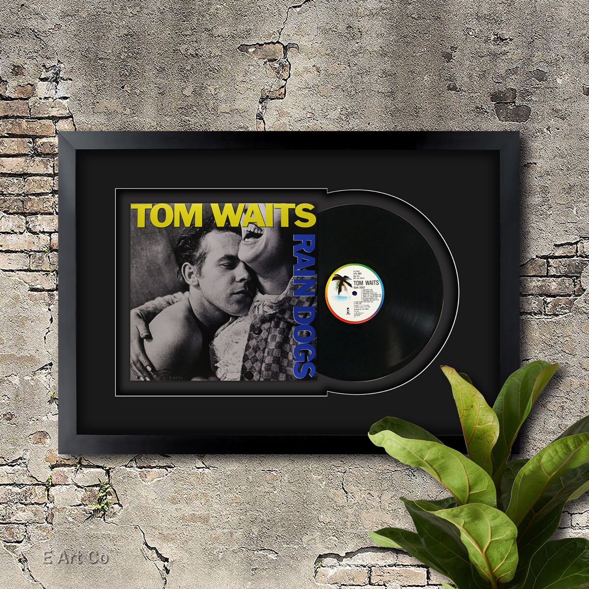 Tom Waits Rain Dogs Vinyl LP Record Framed and Ready to - Etsy