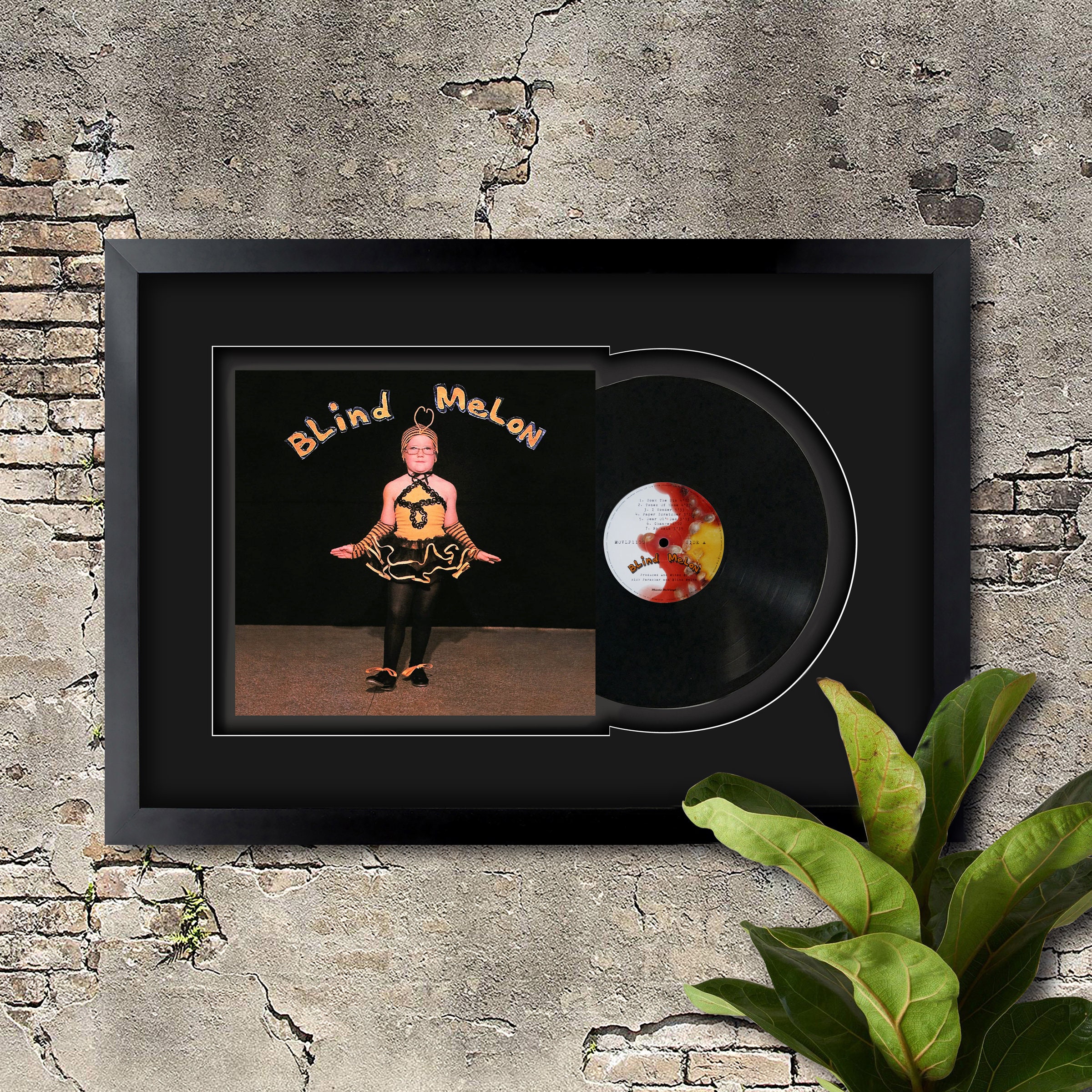 Blind Melon by Blind Melon , Vinyl LP Record Framed and Ready to Hang