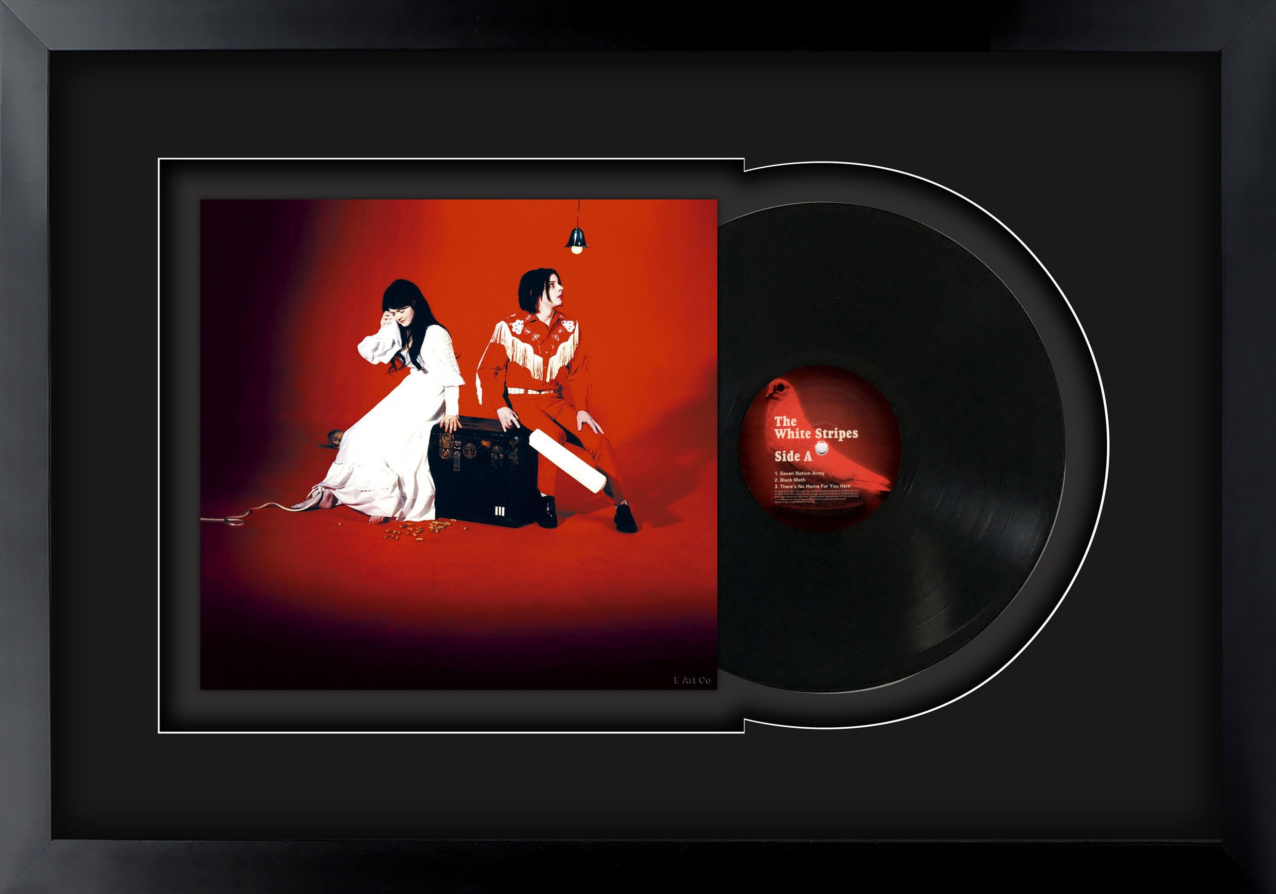 The White Stripes Elephant Vinyl LP Record Framed and Ready Etsy UK