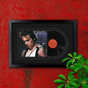 Grace,  Jeff Buckley , Vinyl LP Record Framed and Ready to Hang, Music Gift, Display, Wall Art