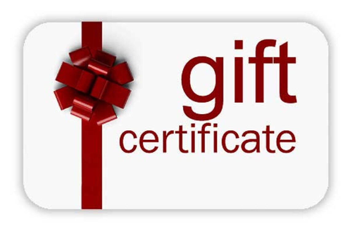 Shopspecific Gift Certificates Etsy