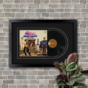 Gilded Palace of Sin The Flying Burrito Brothers , Vinyl LP Record Framed and Ready to Hang, Music Gift, Display, Wall Art
