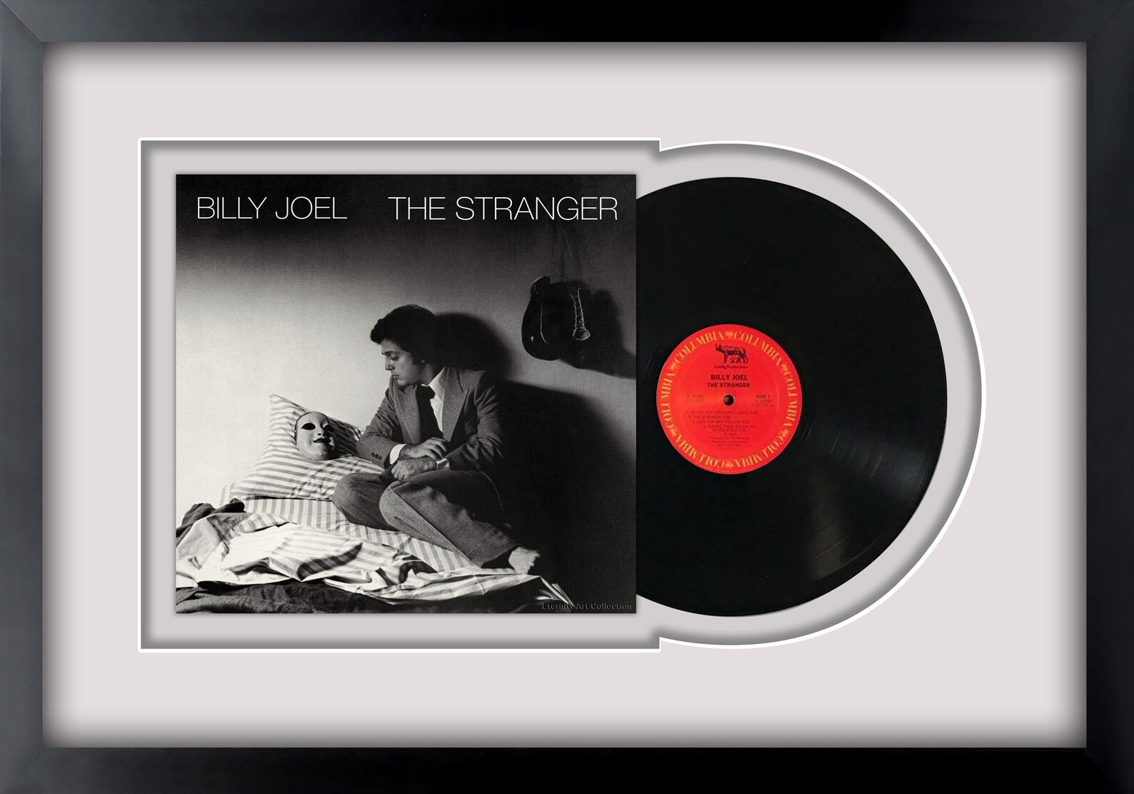 The Stranger de Billy Joel Vinyl LP Record Framed and