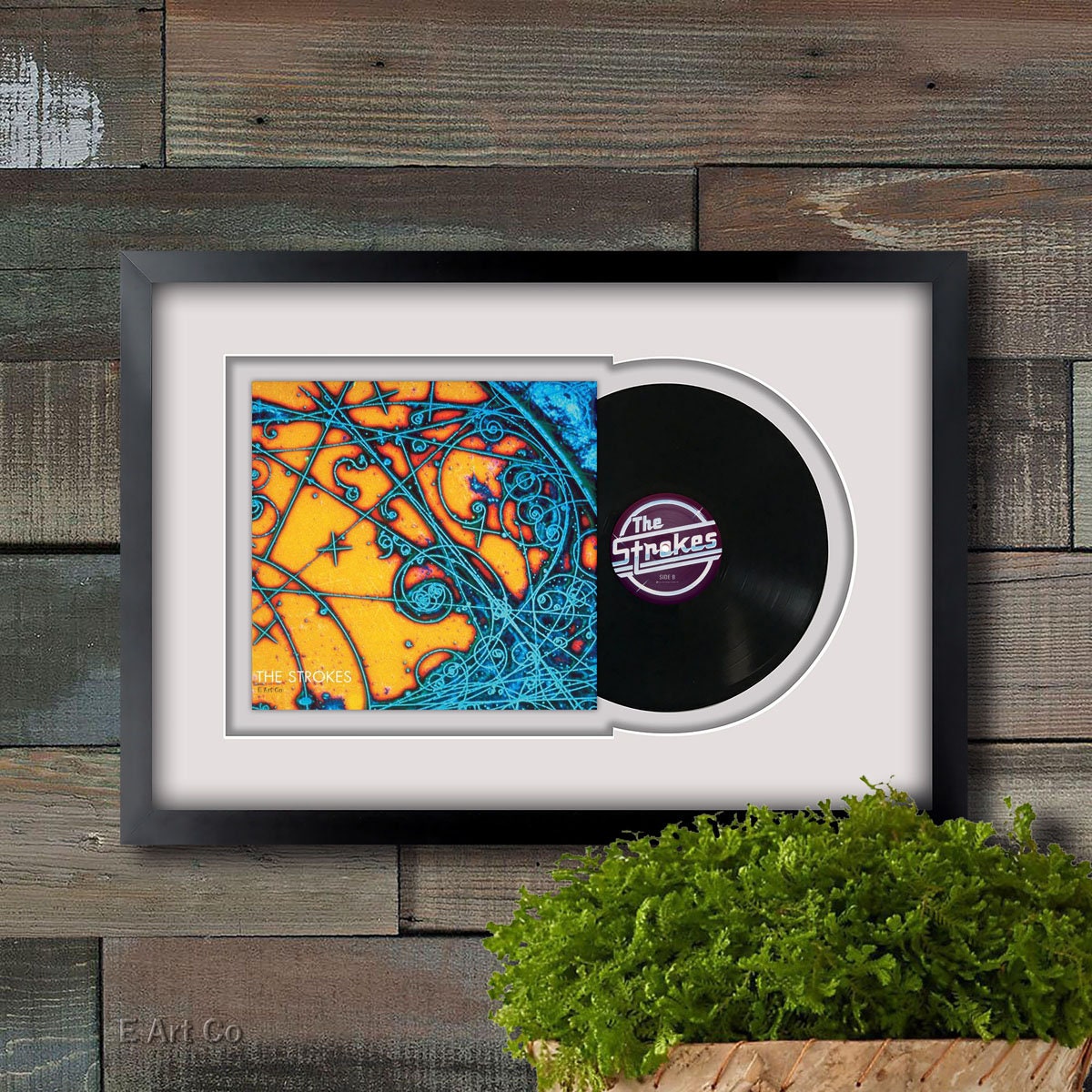 Is This It by The Strokes Vinyl LP Record Framed and Ready Etsy