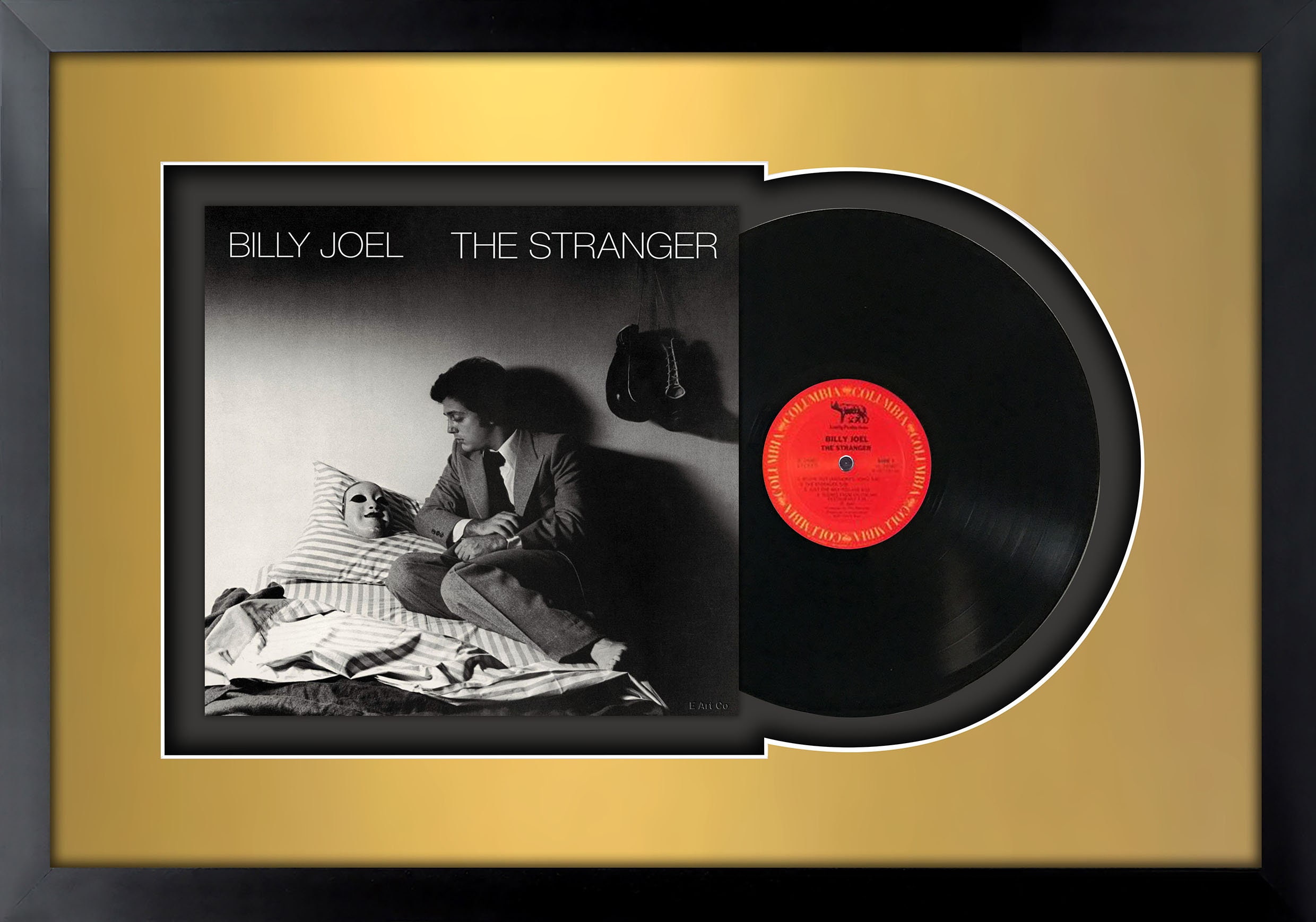 The Stranger de Billy Joel Vinyl LP Record Framed and