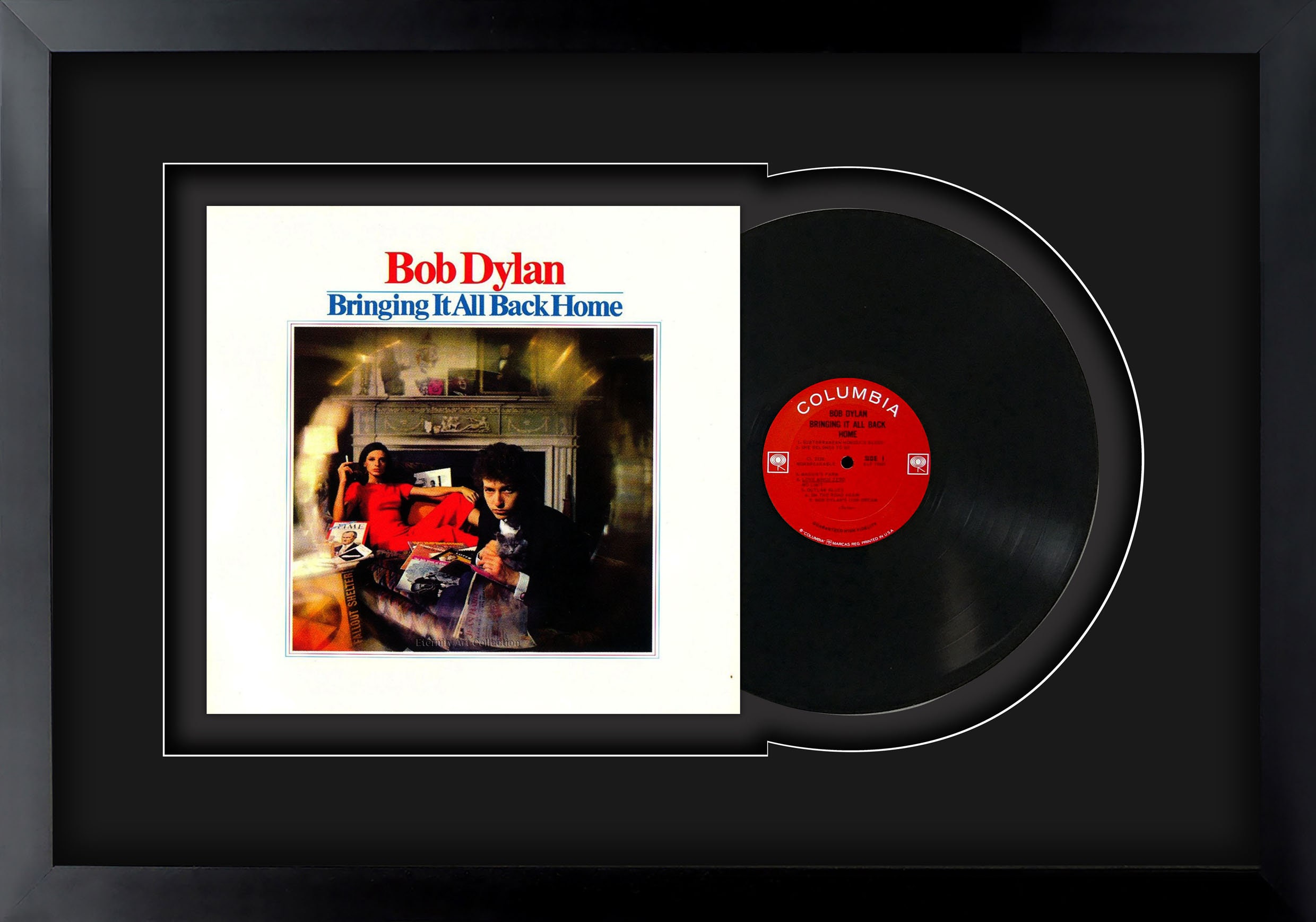 Bringing It All Back Home by Bob Dylan Vinyl LP Record Framed - Etsy