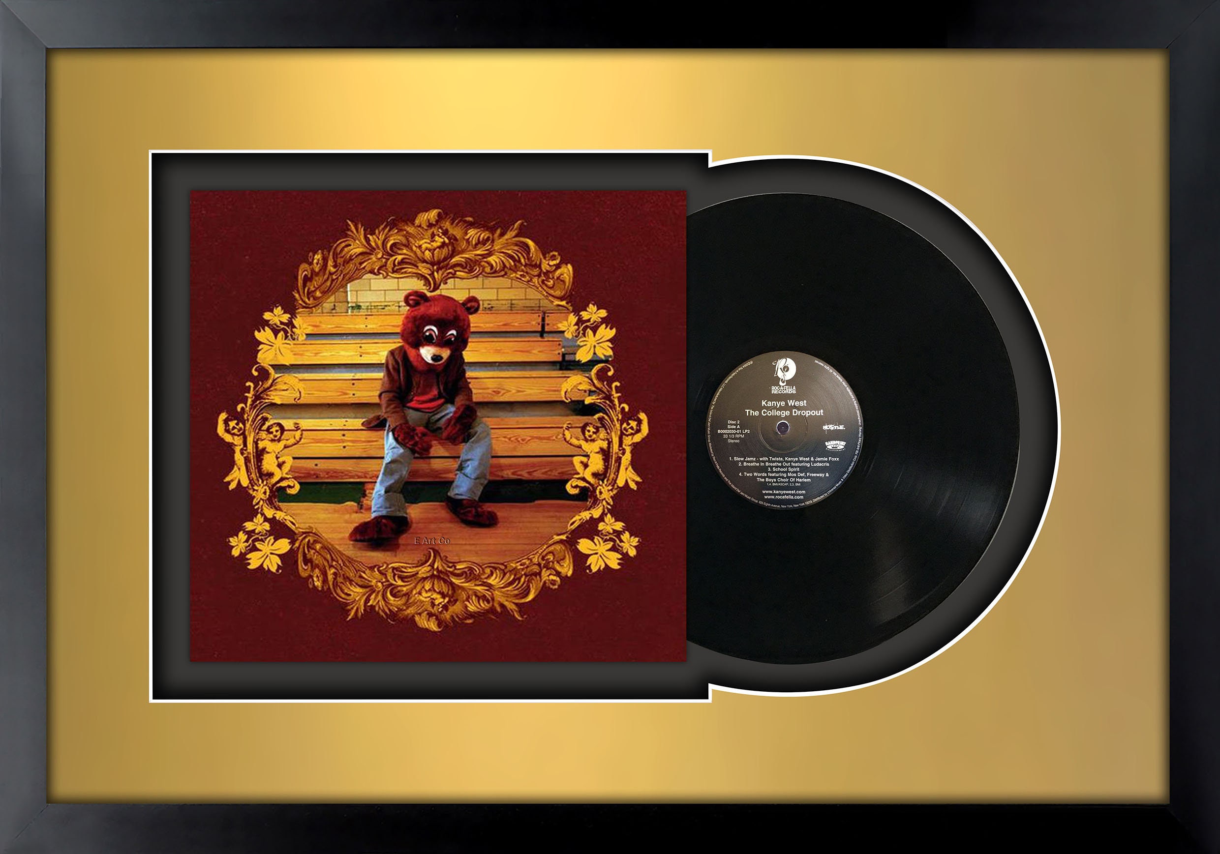 Kanye West The College Dropout Kanye West - The College Dropout Vinyl LP – Das Legendäre Debütalbum Auf Schwarzer Schallplatte Kanye West Album Vinyl