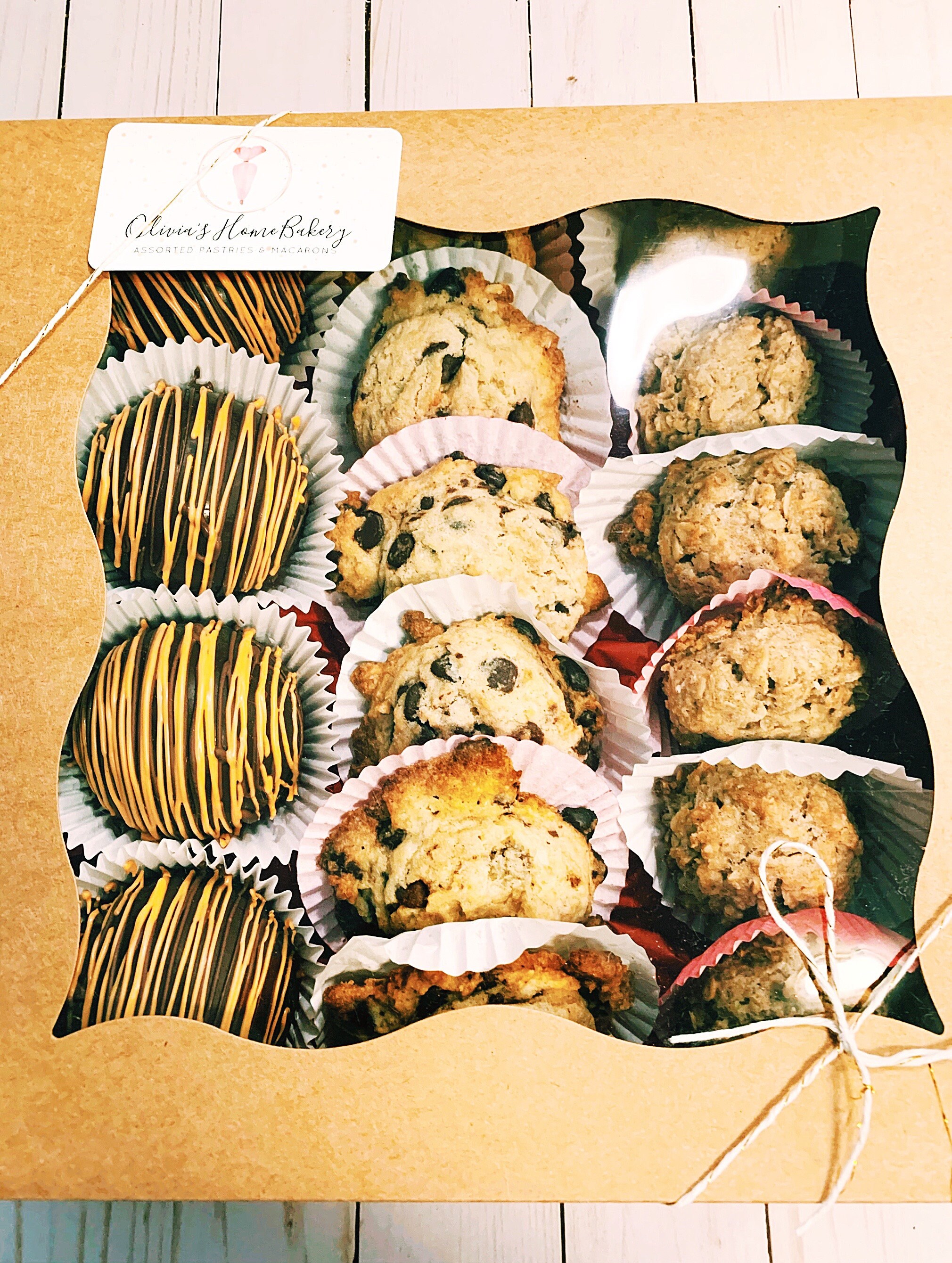 Half Dozen Sugar Free Cookies 6 Individually Wrapped Cookies Etsy