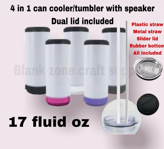 4 in 1 can cooler tumbler SPEAKER TUMBLER