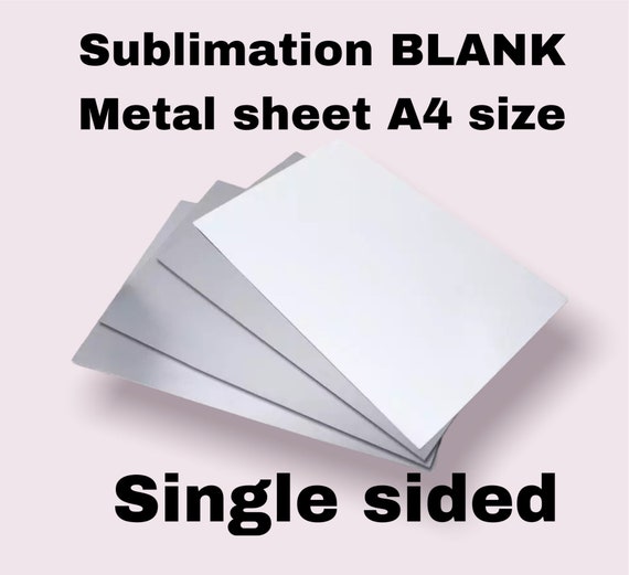 A4 SUBLIMATION METAL SHEET