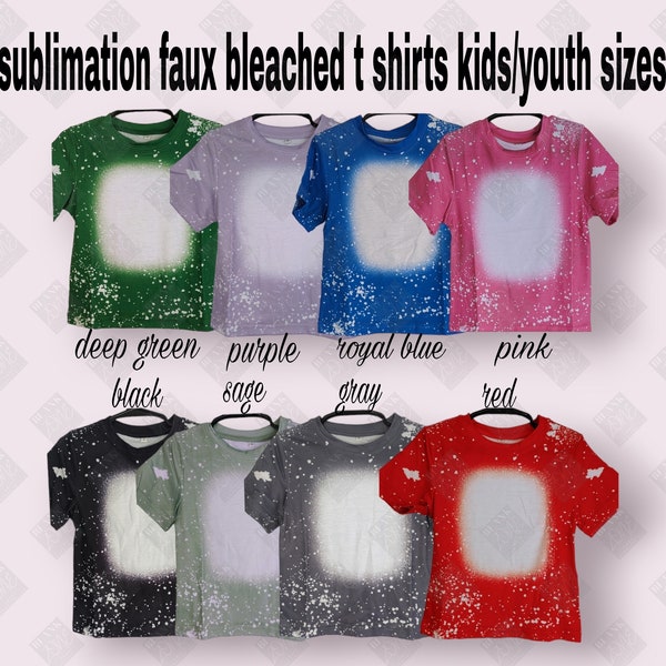 Faux Bleach Kids Shirts - Etsy