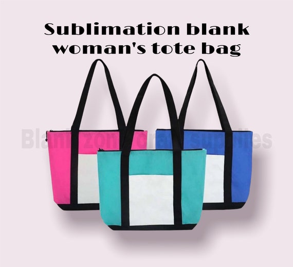 Sublimation blank tote bag