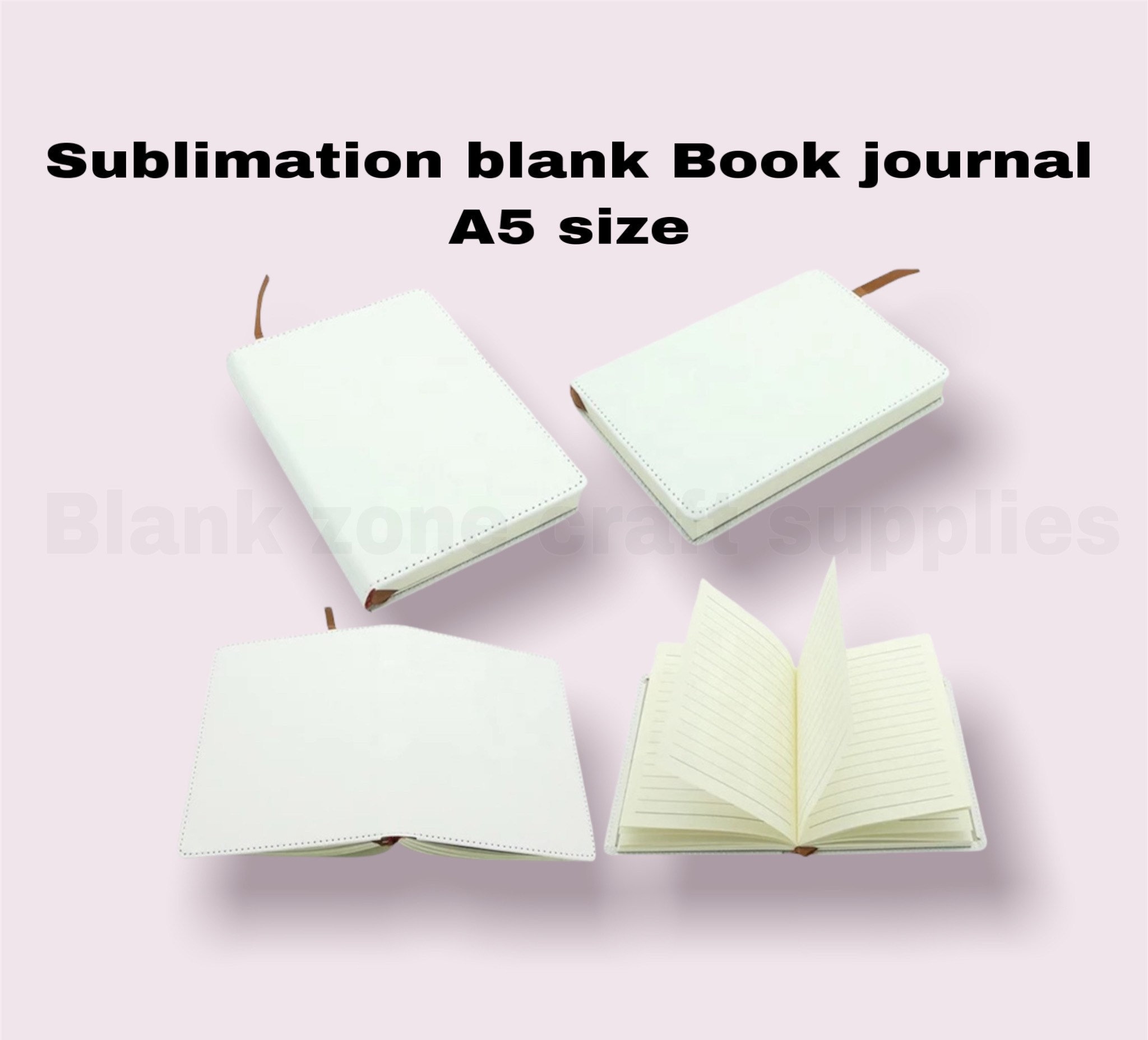 Leather Journal for Sublimation A5 (5 x 8)