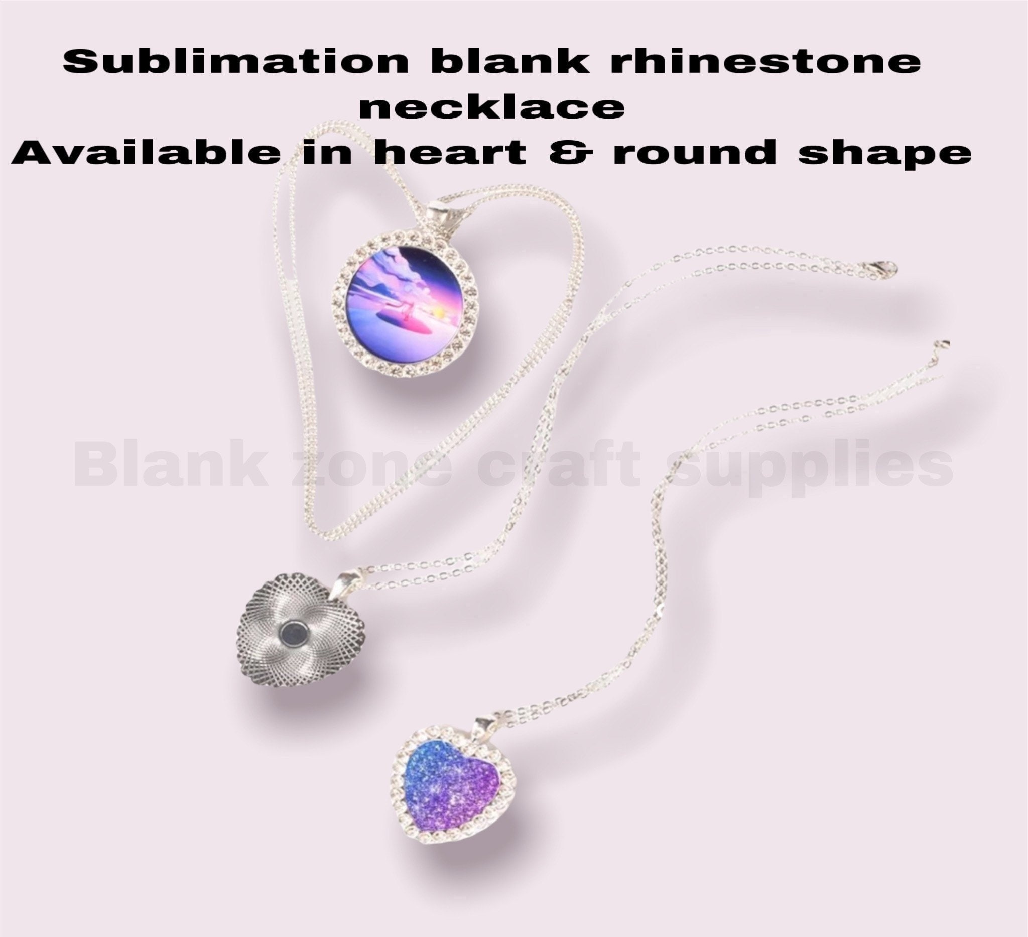 Sublimation Rhinestone Necklace
