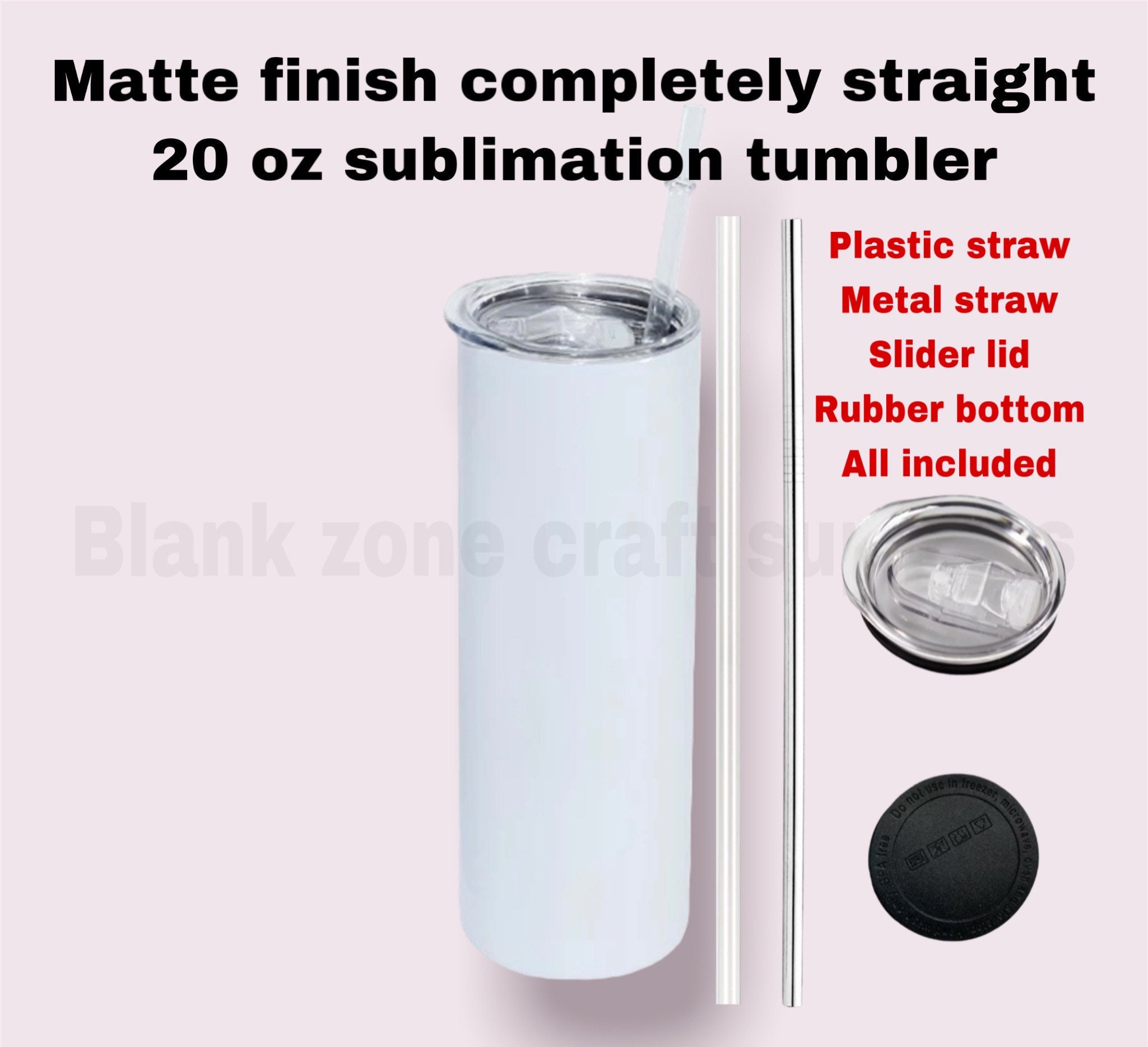 20 oz Sublimation Tumbler Blank