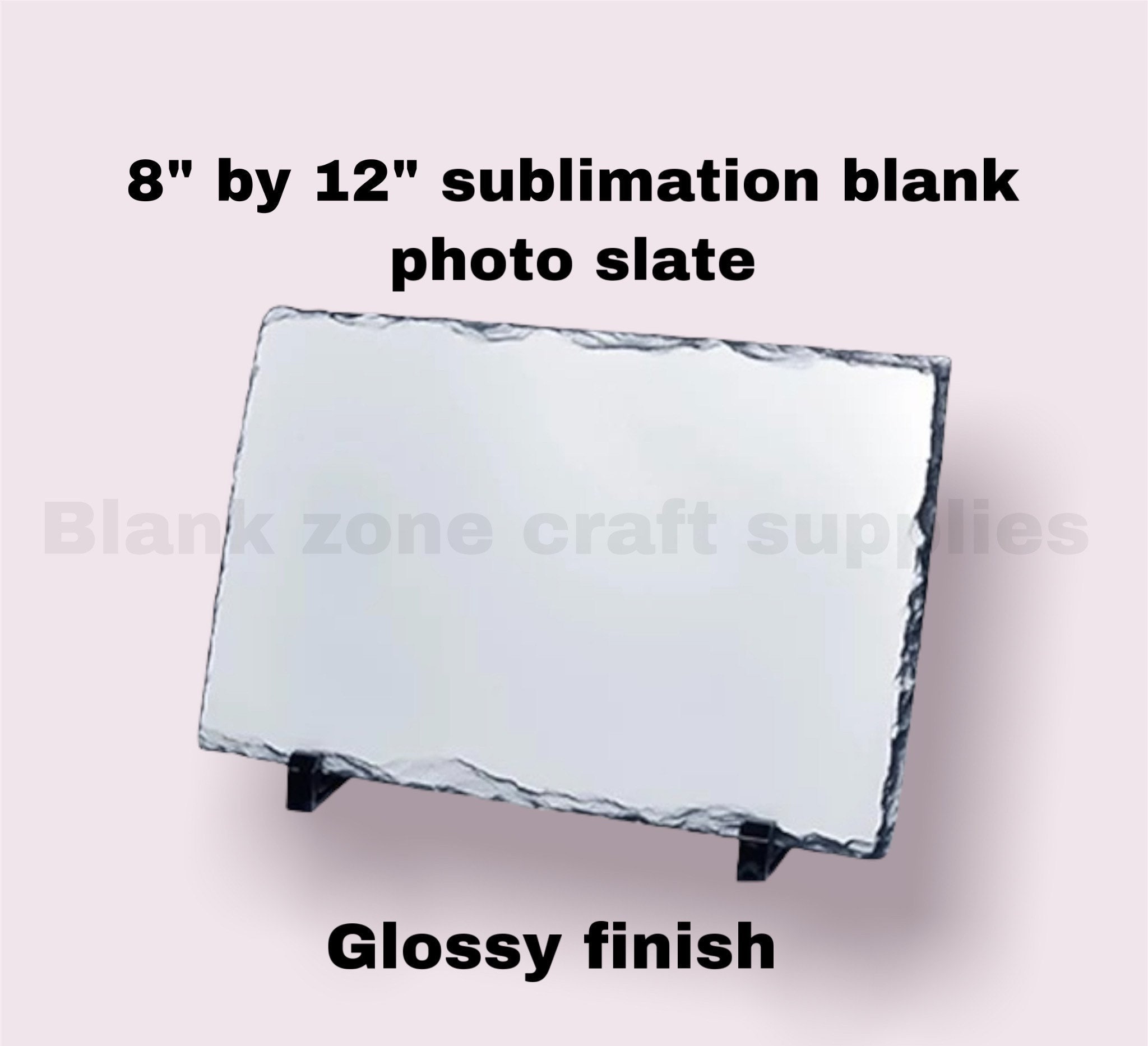 Sublimation Photo Slate Rock Plaque - 2 Sizes – Vinyl Fun