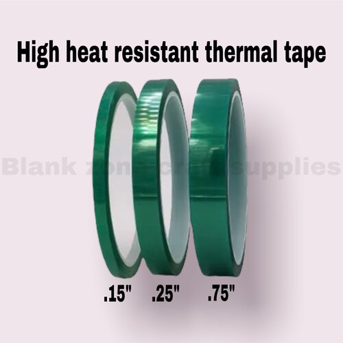 Sublimation HIGH HEAT Resistant Tape Etsy