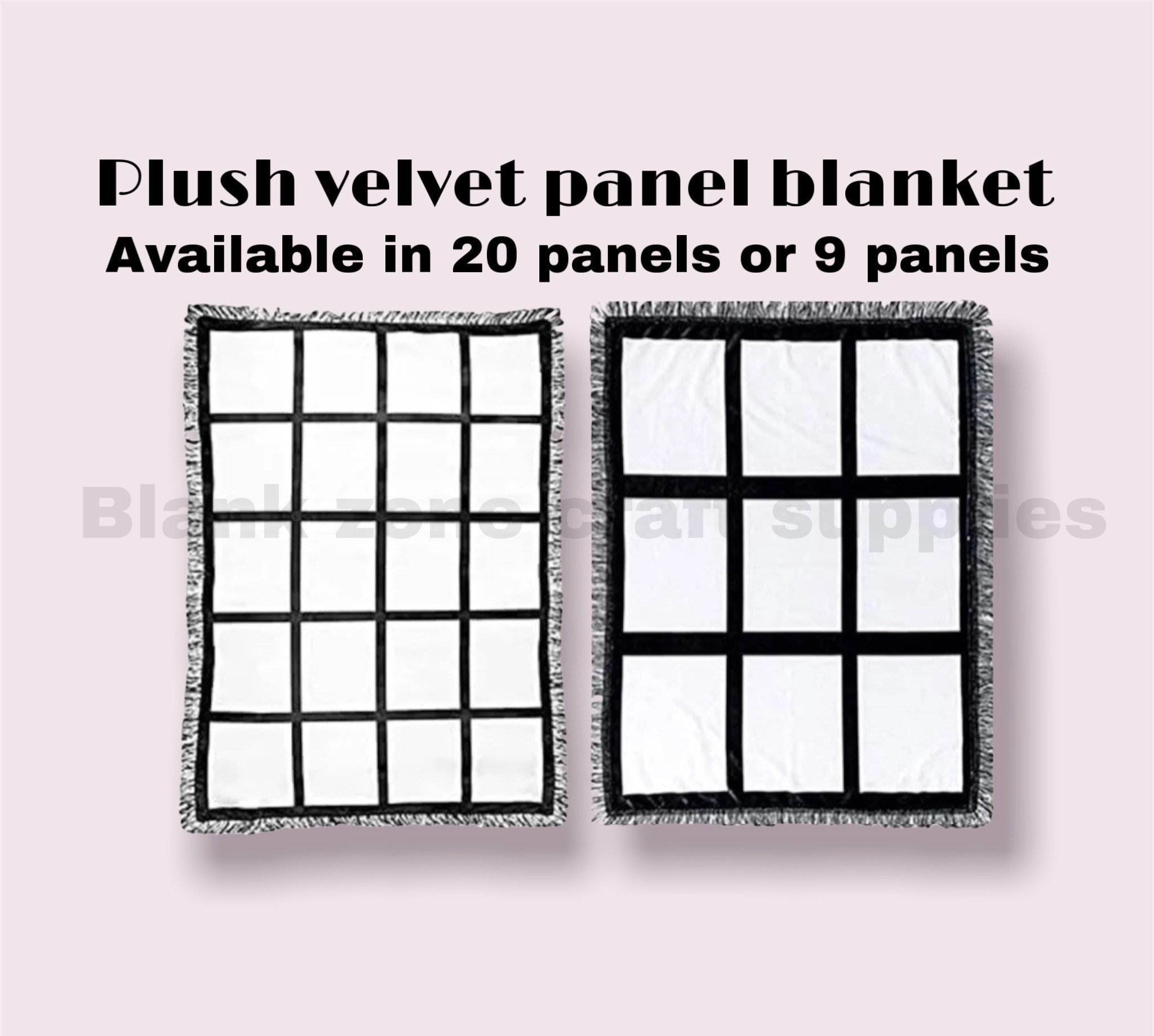 20 Panel Sublimation Blanket – Vinyl Fun