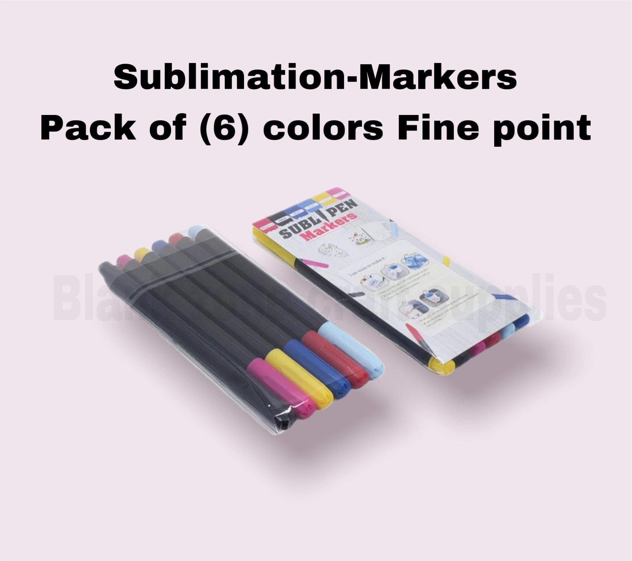 Siser Sublimation Markers Black Pack