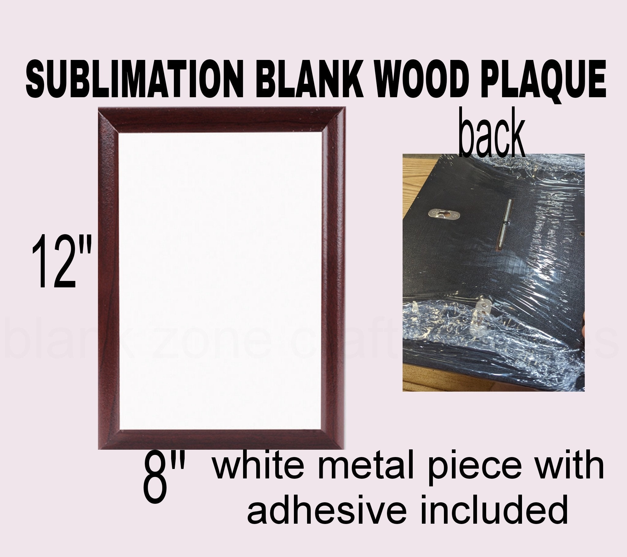sublimation blank wood plaque