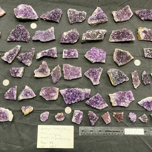 11 Lbs Stunning Uruguayan Amethyst Druze Wholesale lot UA1