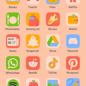 Expansion Pack: Cute Animals Icon Set (iOS 18 & Android)