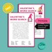 Valentine's Day Games Pack, 7 Valentines Party Games, Answer Key ...