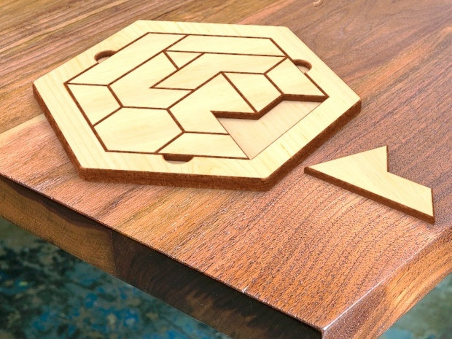 Diseño para el corte láser Divertidos Puzzles madera Etsy